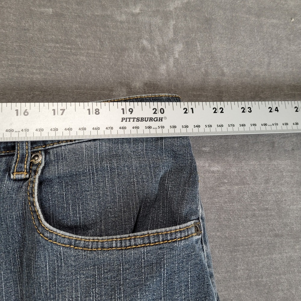 Liz & Me Jeans Women Size 22WP Blue Denim Straight Leg Pants - Picture 4 of 7